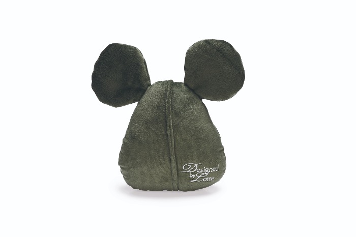 Designed By Lotte muis Adio velvet groen hondenspeelgoed 20x18