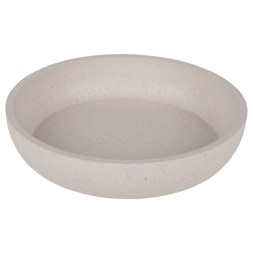 District 70 Bamboo Kattenvoerbak Beige Ø12 cm
