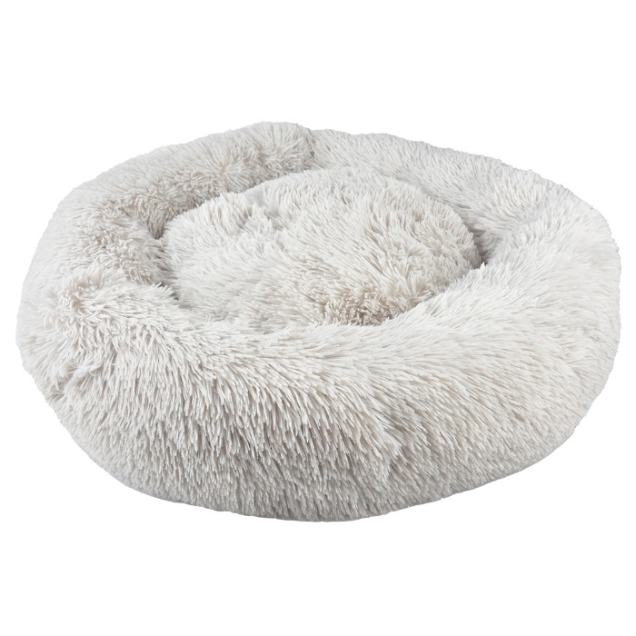 Duvo+ cozy donut bed grijs M - 50x50x16cm