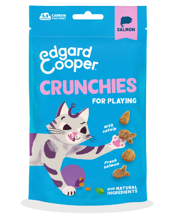 Edgard & Cooper Crunchies Zalm kattensnacks 50 gram