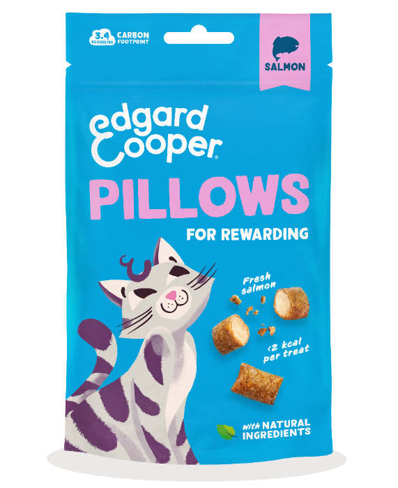 Edgard & Cooper Pillows Zalm kattensnacks 60 gram