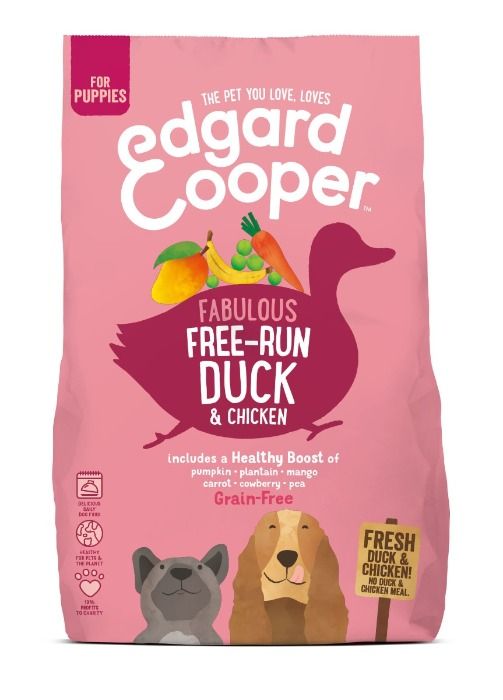 Edgard & Cooper Puppy Eend & Kip 700gr