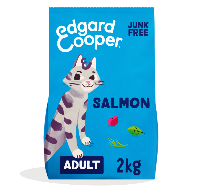 Edgard & Cooper graanvrij zalm kattenvoer 2kg
