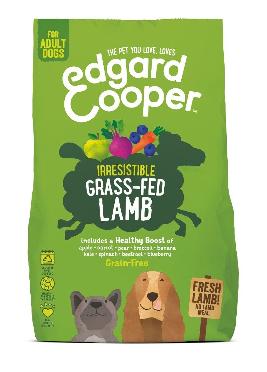 Edgard & Cooper hond Droog Lam 12kg grote brok