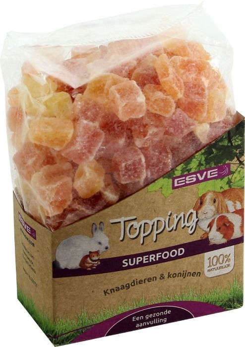 Esve Topping Papaya - Knaagdiersnack - 250 g