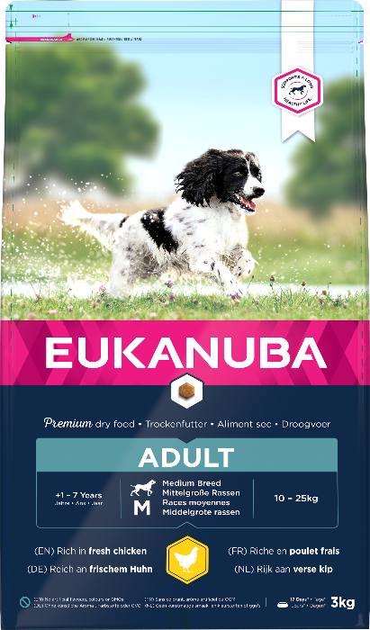 Eukanuba Dog - Adult Medium - 3kg