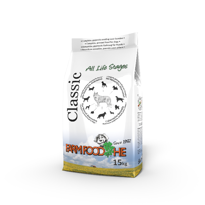 Farm Food HE Classic standaard rund hondenvoer 15 kg