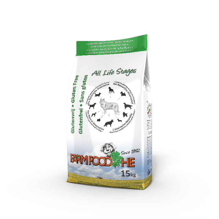 Farm Food HE Glutenvrij rund hondenvoer 15 kg