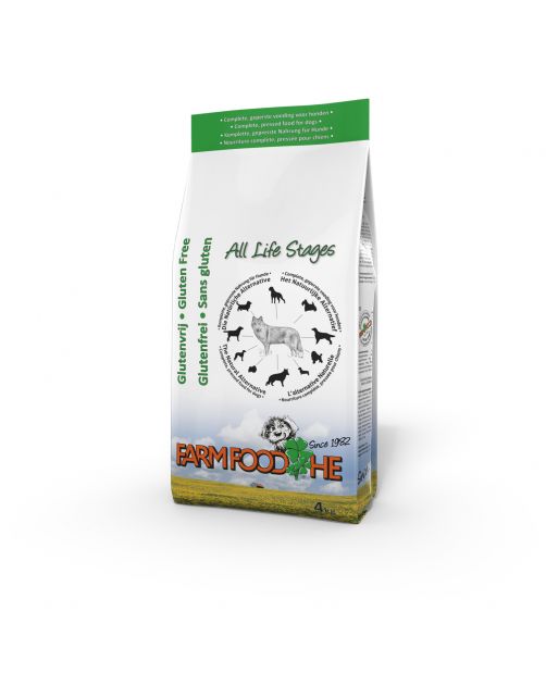 Farm Food HE Glutenvrij rund hondenvoer 4kg