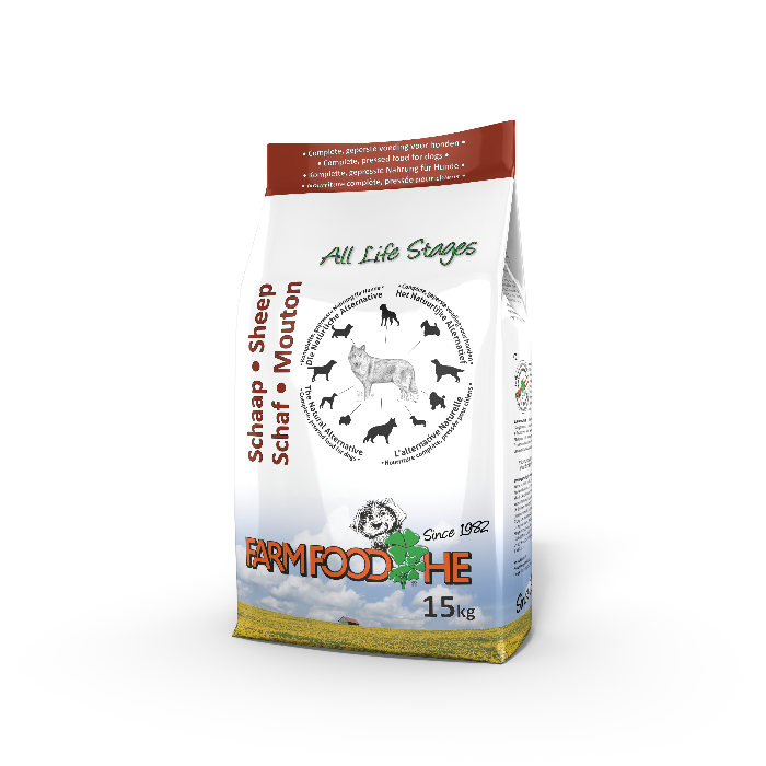 Farm Food HE schaap lam hondenvoer 15 kg