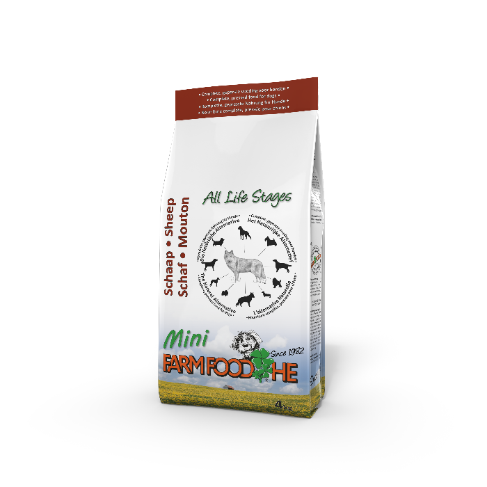 Farm Food schaap lam mini hondenvoer 4 kg