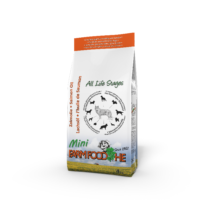 Farm Food zalmolie mini hondenvoer 4 kg