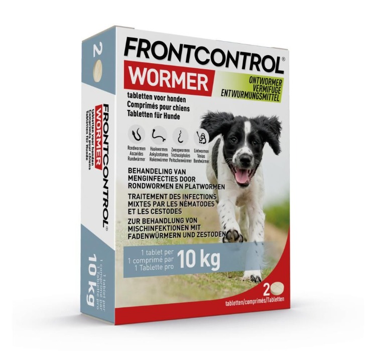 Frontcontrol ontwormer Hond