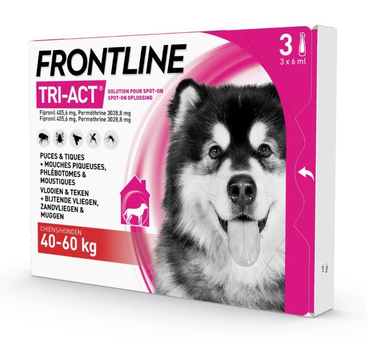 Frontline Tri-Act XL hond 40 - 60 kilo