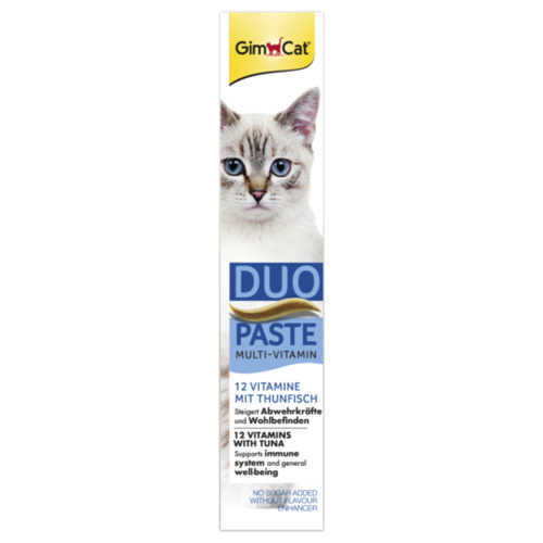 Gimcat Multi-Vitamin Duo-Pasta Tonijn&Vitamines 50gr (LET OP! THT: 9-2025)
