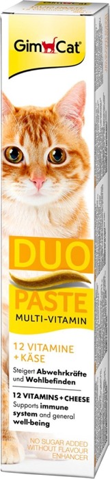 Gimcat Multi-Vitamin Duo-Paste Kaas&Vitamines 50gr