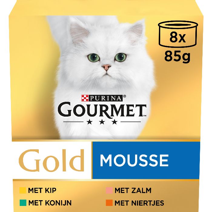 Gourmet Gold Mousse met Kip