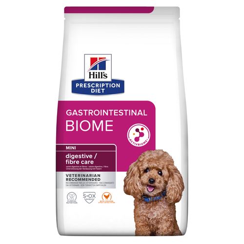 Hill's Prescription Diet Gastrointestinal Biome Mini hondenvoer met Kip 1kg zak