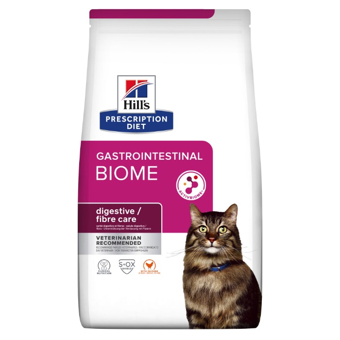 Hill's Prescription Diet Gastrointestinal Biome kattenvoer met Kip 8kg zak