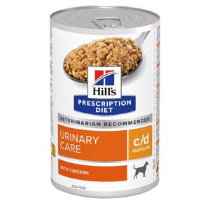 Hill&apos;s Prescription Diet C/D Urinary Care hondenvoer nat met Kip 370g blik