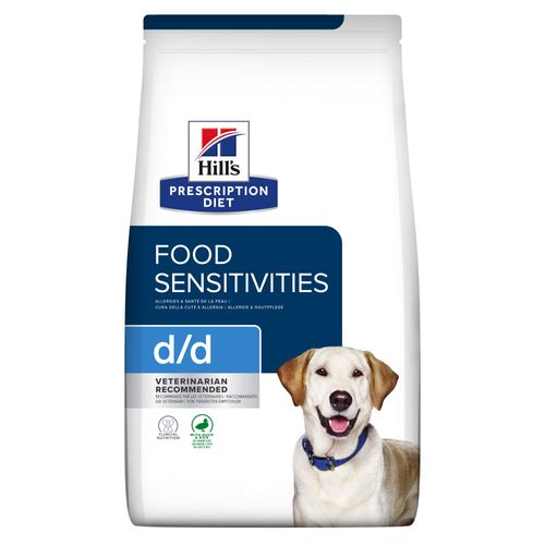 Hill's Prescription Diet D/D Food Sensitivities hondenvoer 12kg