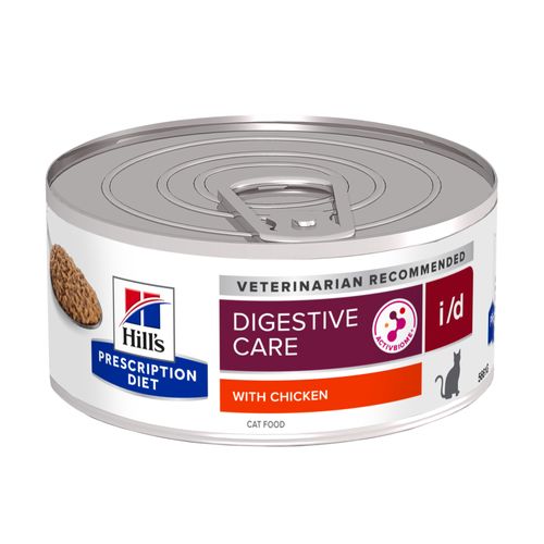 Hill&apos;s Prescription Diet I/D Digestive Care kattenvoer nat met Kip 156g blik