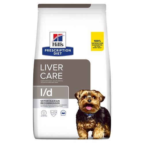 Hill&apos;s Prescription Diet L/D Liver Care hondenvoer 4kg zak