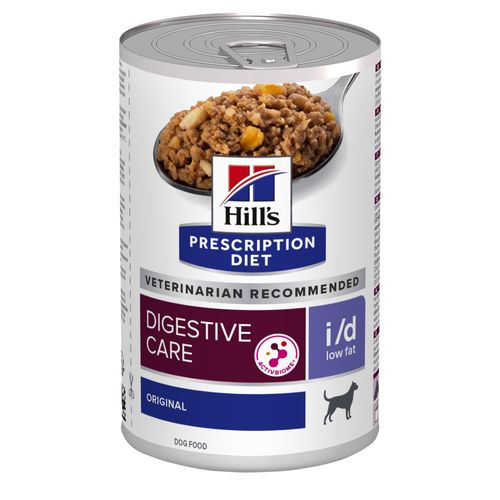 Hill&apos;s Prescription Diet i/d Low Fat Digestive Care met kip hondenvoer nat 360gr blik