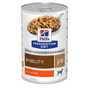 Hill's Prescription Diet j/d Joint Care hondenvoer nat met kip 12x370g blik
