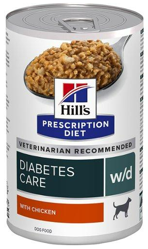 Hill&apos;s Prescription Diet w/d Diabetes Care hondenvoer nat met Kip 370g blik