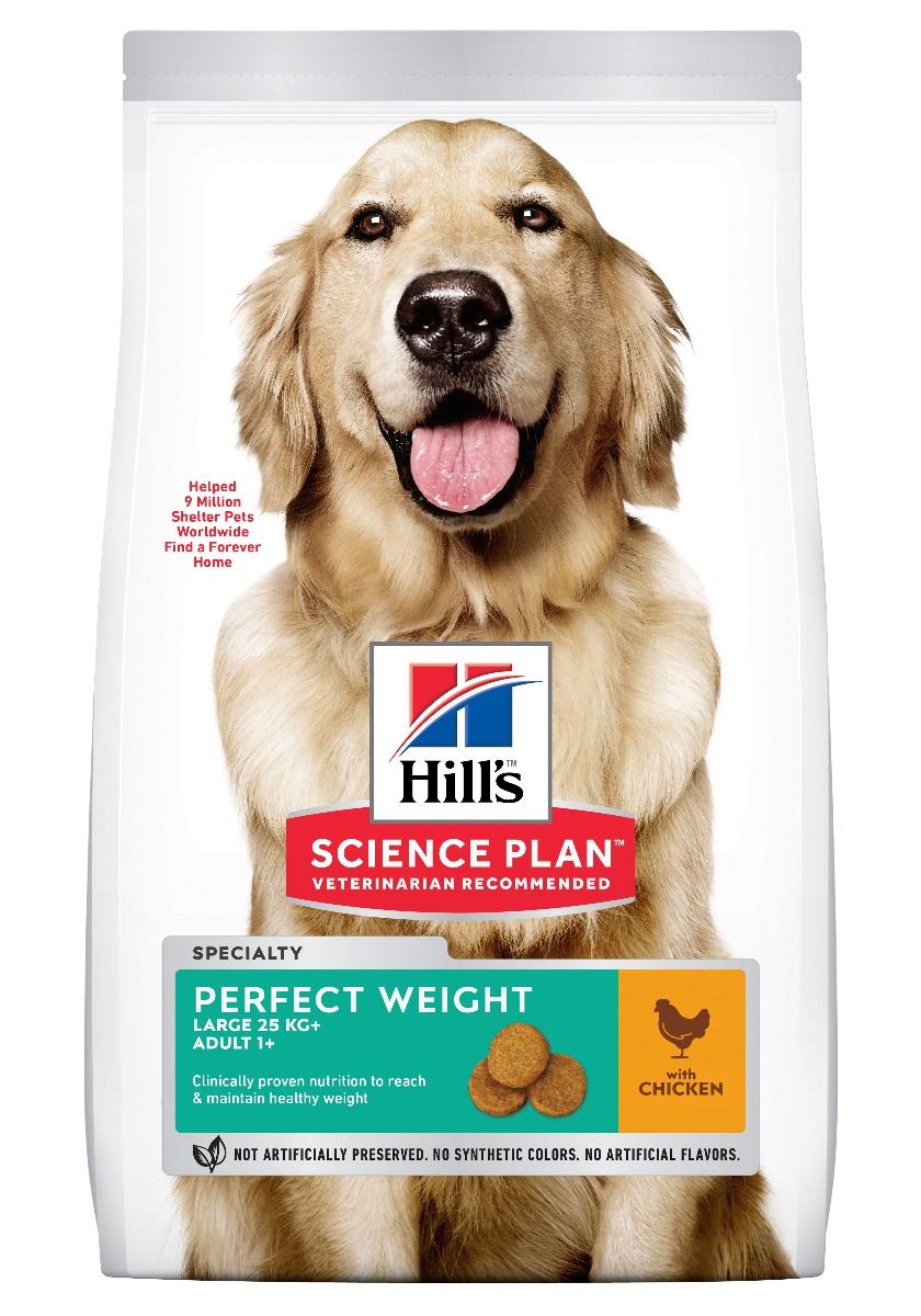 Hill&apos;s Science Plan Hond Adult Perfect Weight Large Breed Kip 12kg