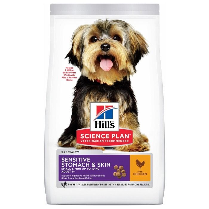 Hill&apos;s Science Plan Hond Adult Sensitive Stomach&Skin Small&Mini 1