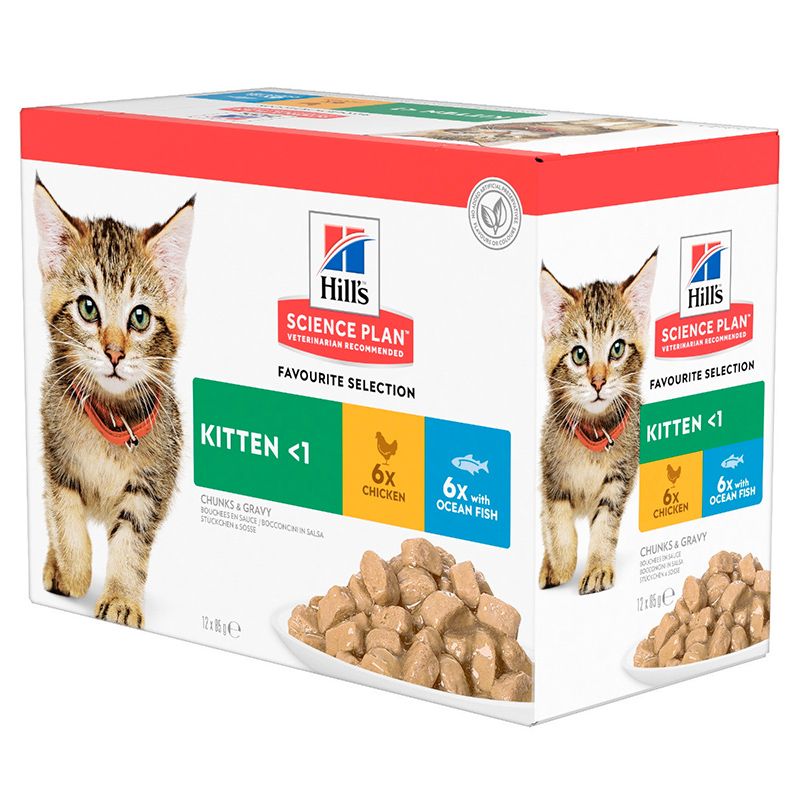 Hill's Science Plan Kitten Multipack Classic (12x85g)