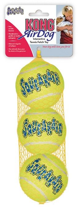 Kong Airdog Squeakair Ball Medium 3st