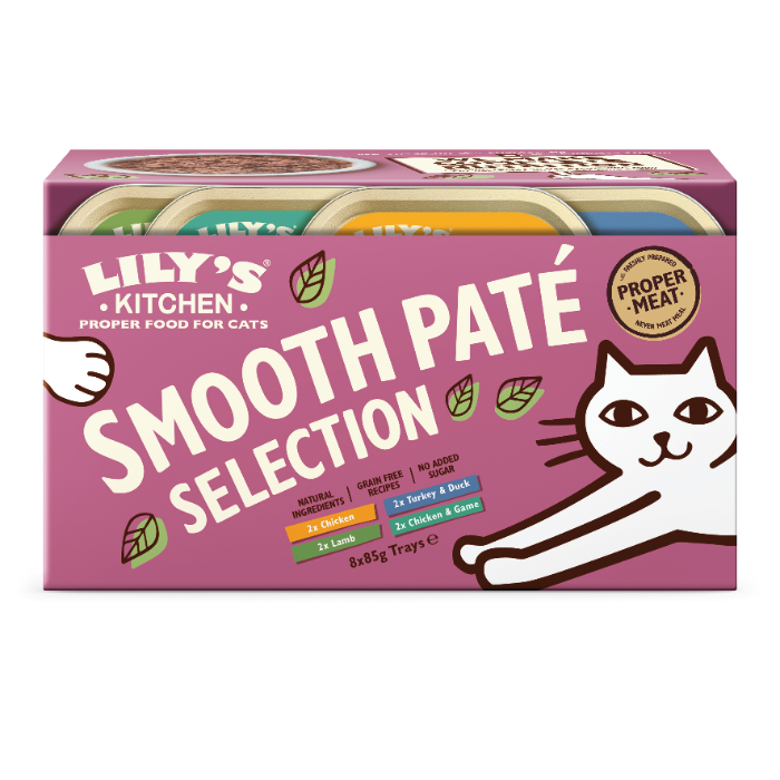 Lily&apos;s Kitchen Selectie Patés multipack natvoer kat 8 x 85 gram