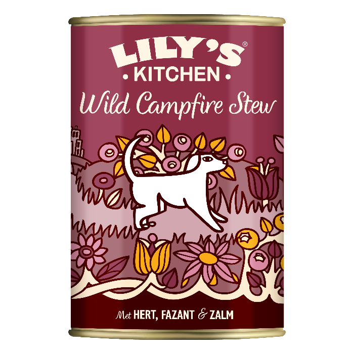 Lily&apos;s Kitchen Wild Campfire Stew natvoer hond 400 gram