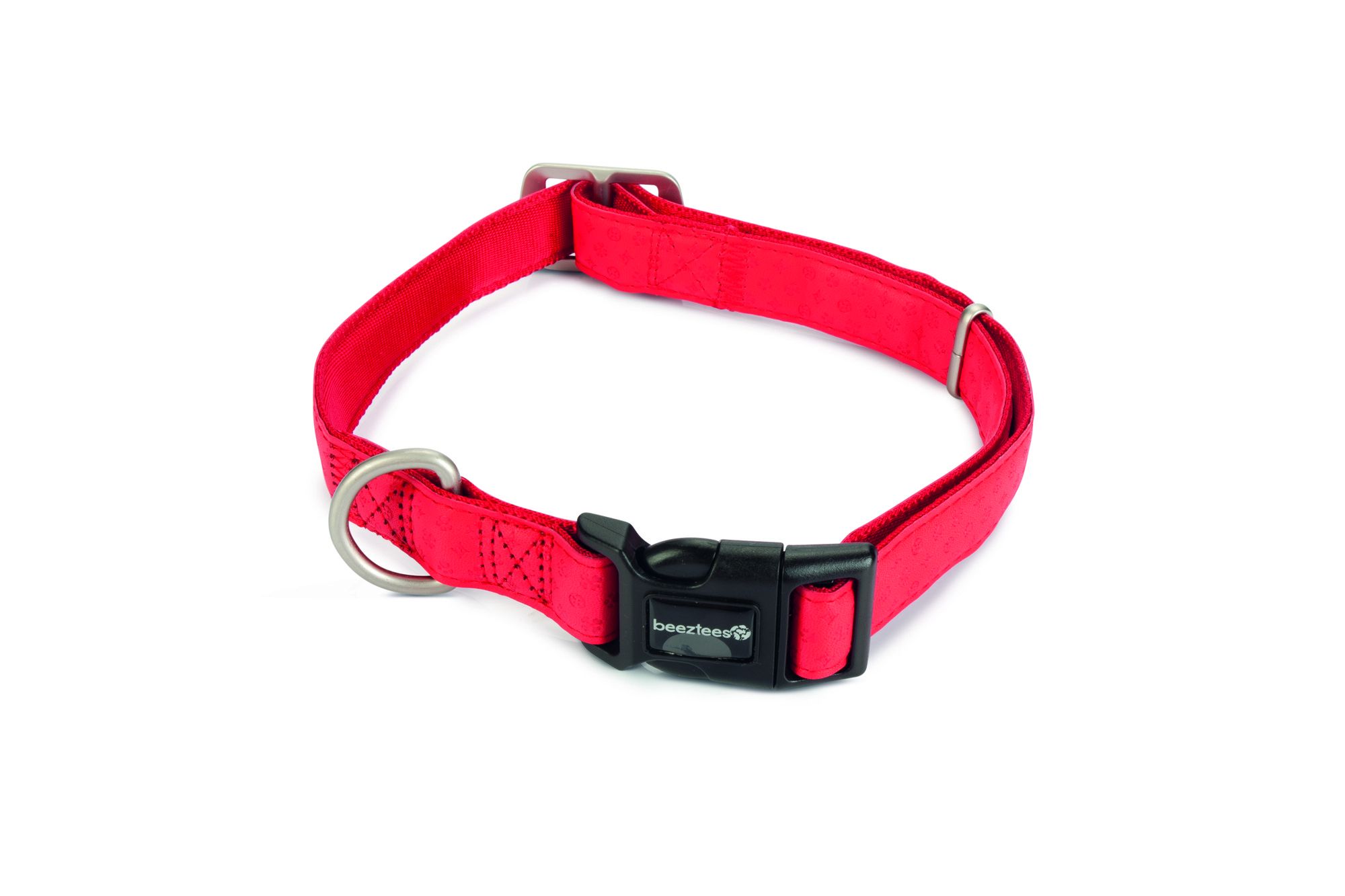 Macleather Halsband Rood 45-70x2