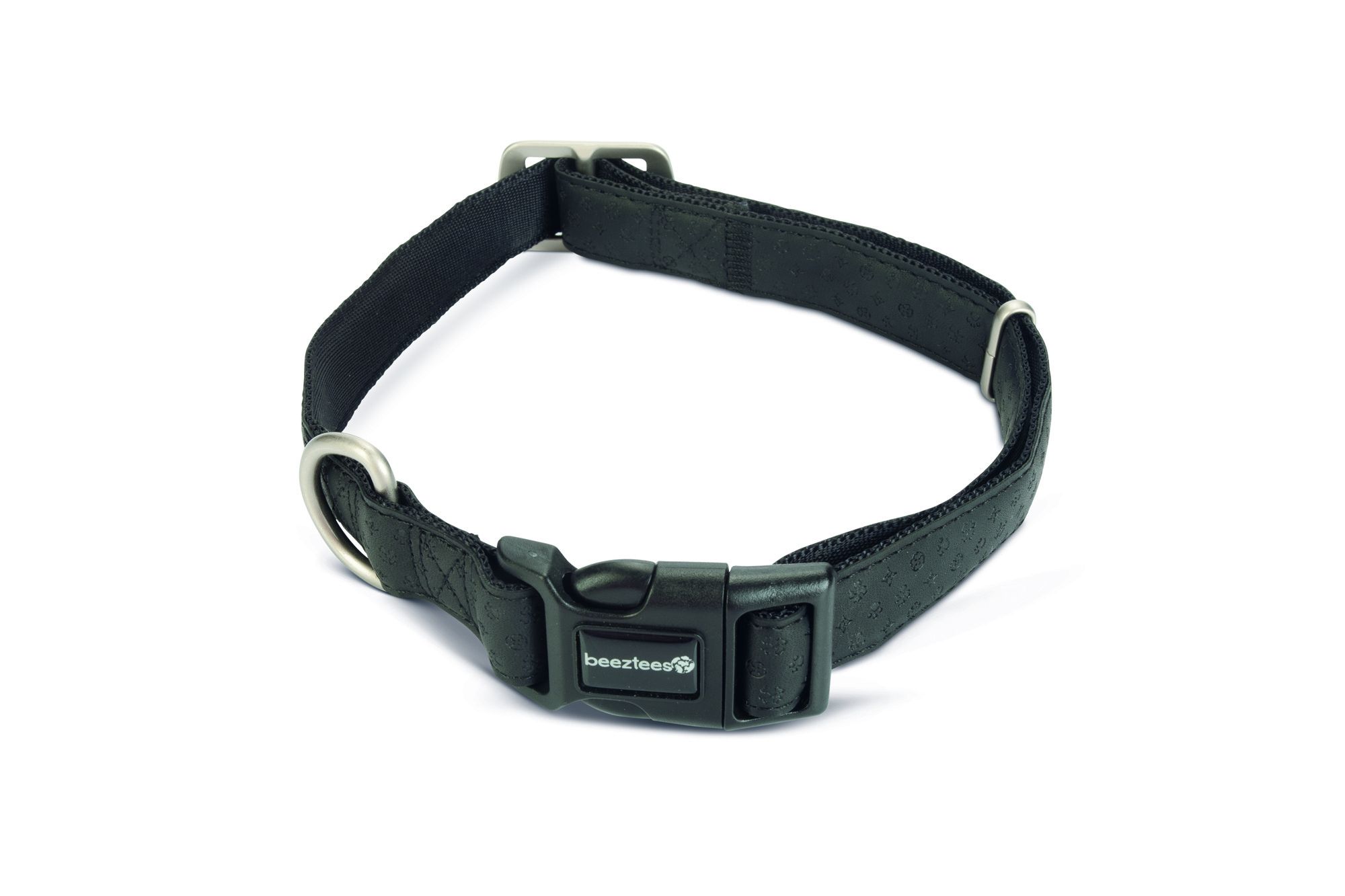 Macleather Halsband Zwart 45-70x2