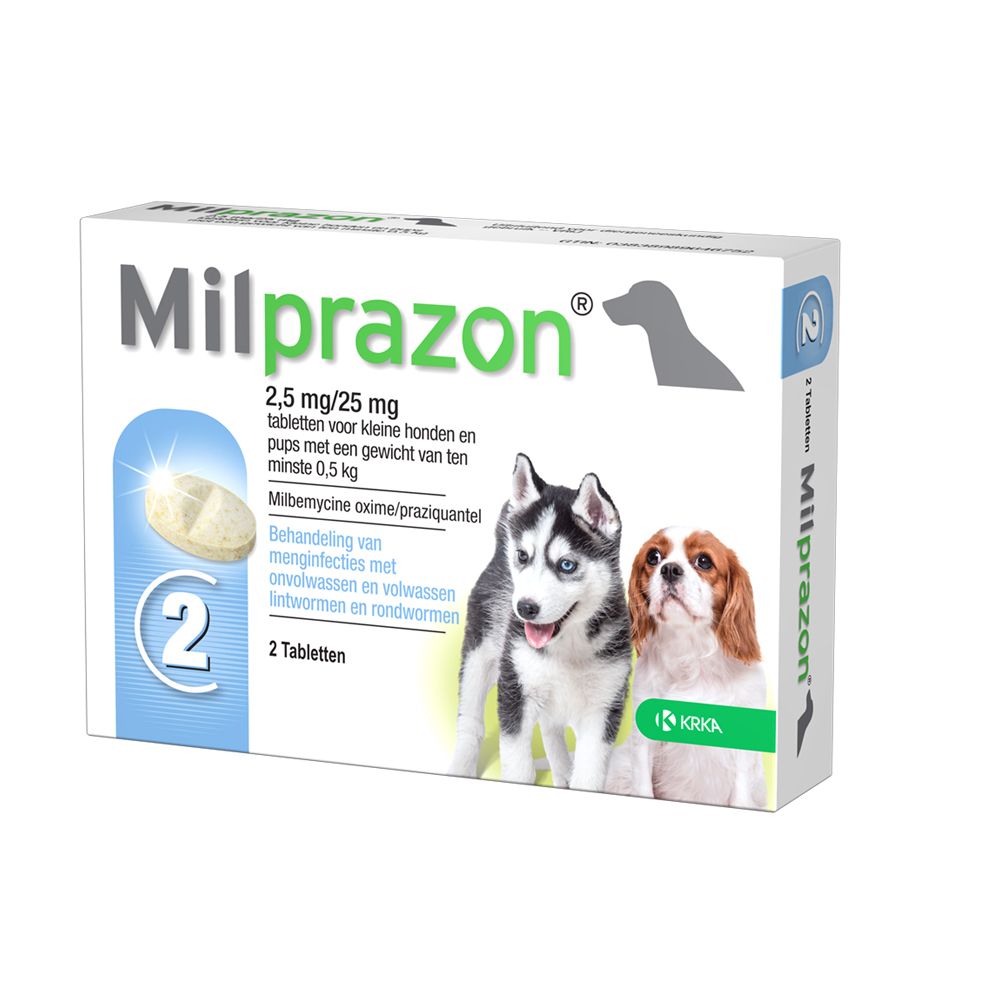 Milprazon ontworming kleine hond 2