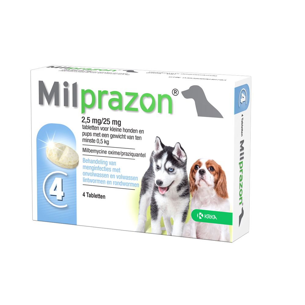 Milprazon ontworming kleine hond 2
