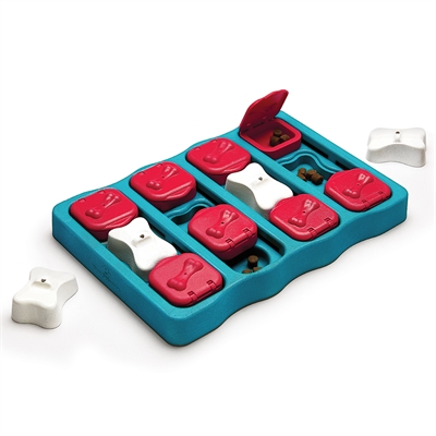Nina ottosson dog brick turquoise / rood 31