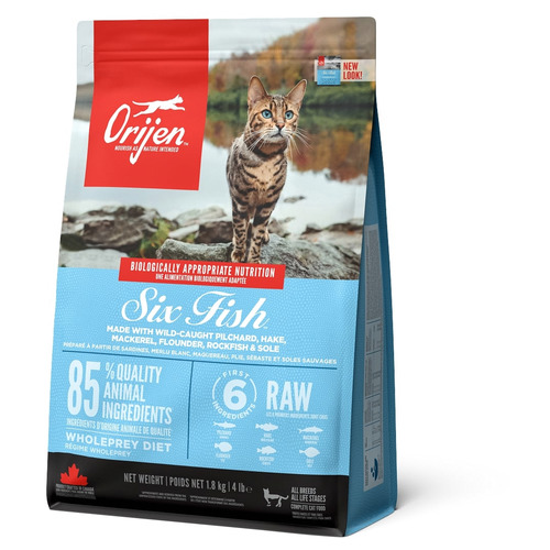 Orijen Cat Adult Whole Prey 6 Fish 1
