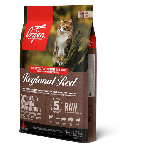 Orijen Cat Adult Whole Prey Regional Red 5