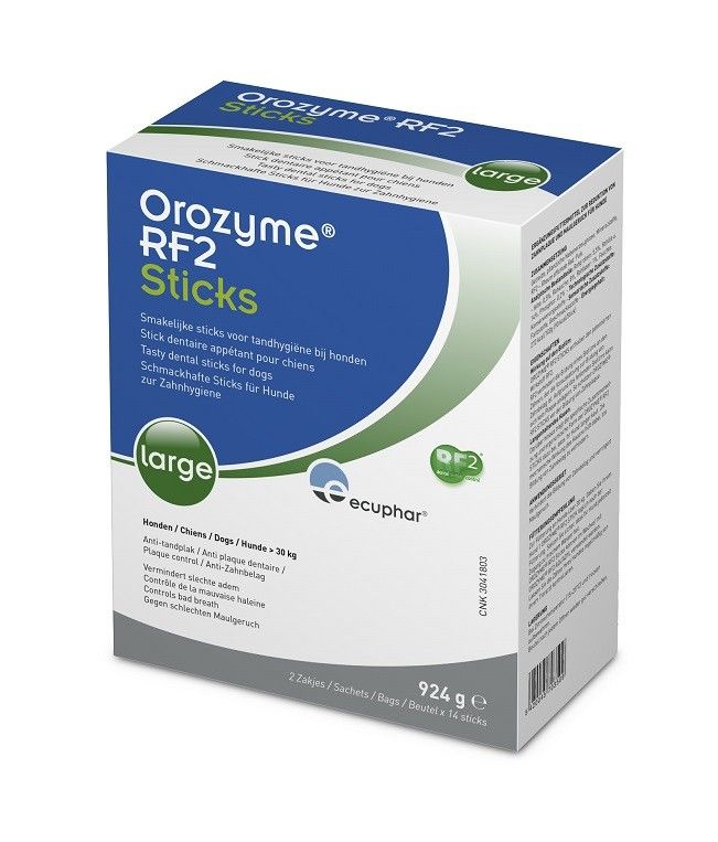 Orozyme RF2 sticks Hond Large 2x14 st