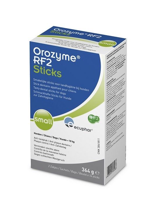 Orozyme RF2 sticks Hond Small 2x14 st