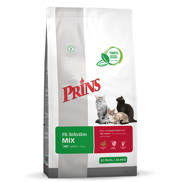 Prins Fit Selection Mix kattenvoer 10kg