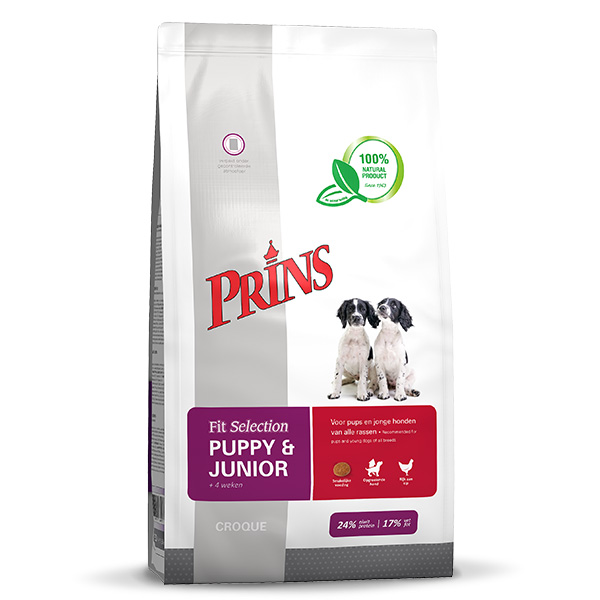 Prins Fit Selection Puppy&Junior hondenvoer 10kg