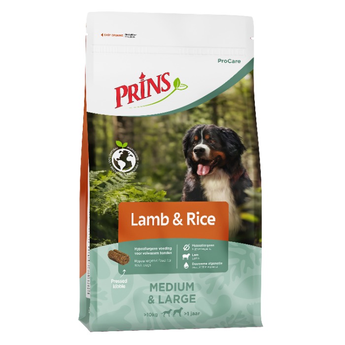 Prins Procare Hypoallergenic Lam&Rijst hondenvoer 3kg