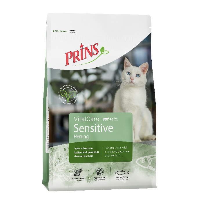 Prins VitalCare Sensitive Haring kattenvoer 1