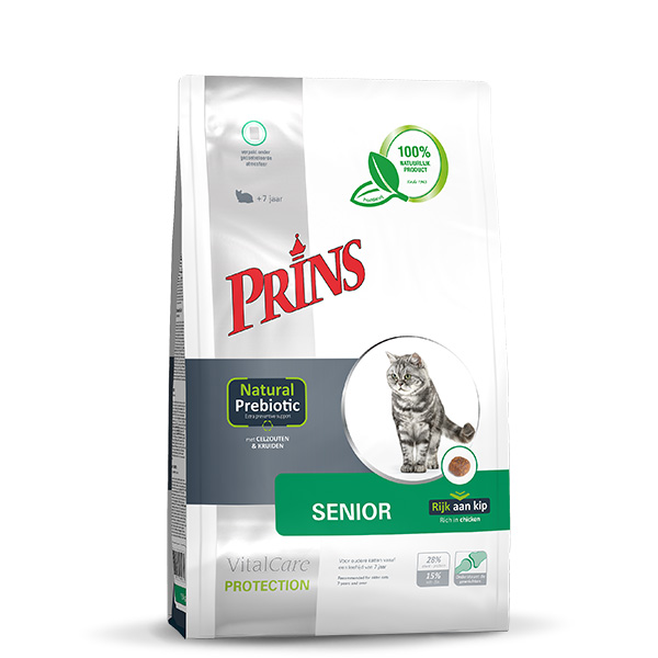 Prins Vitalcare Protection Senior kattenvoer 1